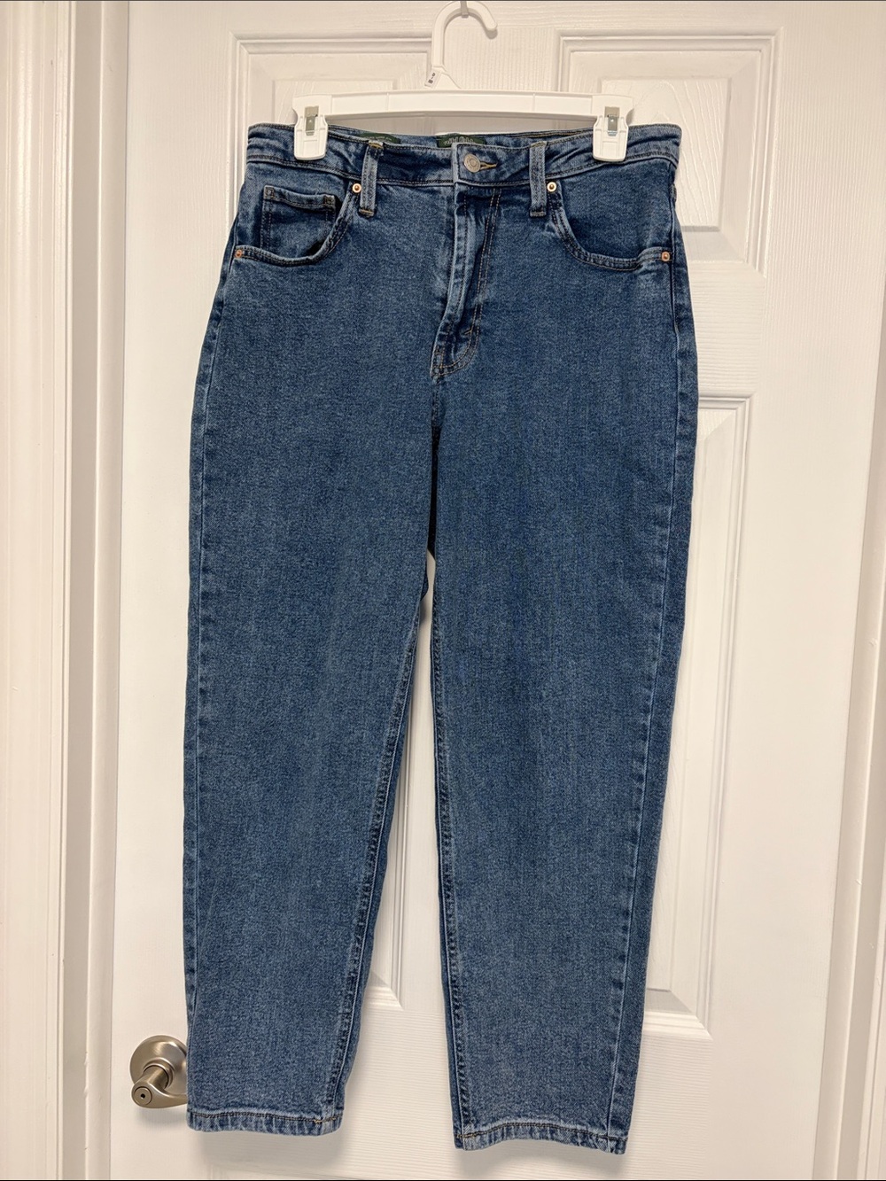 wild fable Medium Blue High-Rise Straight Leg Jeans